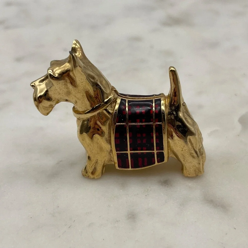 VINTAGE ESTEE LAUDER‎ SCOTTIE DOG COMPACT